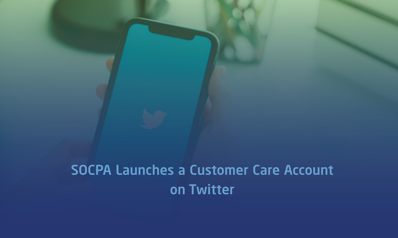 SOCPA Launches a Customer Care Account on Twitter